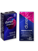 Pachet pentru cupluri: Gel intim Durex Orgasm Intense, 10 ml + Prezervative cu striații Durex Intense, 56 mm, 10 buc