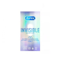 Prezervative ultra subtiri Durex Invisible, cu extra lubrifiere, senzatie naturala, 52 mm, 1 cutie x 12 buc