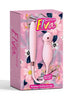 Jucarie sexuala Elva Dual Purpose, 9 functii de stimulare cu aer, 7 trepte de vibrare, roz, rezistent la apa