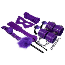 Kit accesorii BDSM EXPERIENCE, 8 piese, Mov