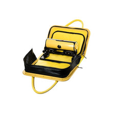 Mașină de sex MOTOR LOVERS F*ckBag Sex Machine, control prin telecomandă, funcție de încălzire, 190 mișcări/minut, cu 3 viteze reglabile, galbenă
