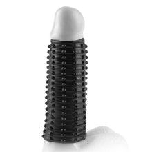 Manson FANTASY X-Tensions - Magic Pleasure Sleeve, pentru amplificarea erectiei, negru