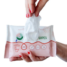 Șervețele intime FEMI.EKO® Flushable Intimate Wipes, fără alcool, formulă vegană, testate dermatologic, biodegradabile, 20 buc