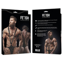 Ham bărbătesc FETISH SUBMISSIVE ATTITUDE V-shape cu chilot din piele ecologică