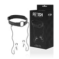 Gag FETISH SUBMISSIVE cu inel pentru gură și cleme pentru sâni