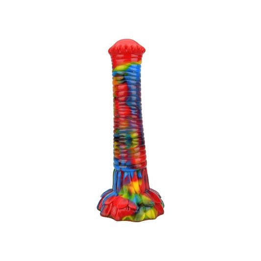 Dildo F*ckLore Pegasus Horsdick, din silicon, colorat, 27 cm