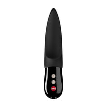 Stimulator clitoris FUN FACTORY Volta, 12 funcții de vibrație, design ergonomic cu 2 capete vibratoare, culoare negru