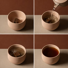 Ceai pentru femei THE OH COLLECTIVE Gentle Period Tea Cube, ameliorează crampele menstruale și susține echilibrul hormonal, cu ghimbir și curmale roșii, 10 buc x 17 g