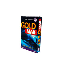 Capsule Gold max Blue, pentru potenta, erectii puternice si stimularea libidoului barbatilor, 20 buc