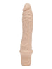 Vibrator TOYJOY Get Real - Classic Large Vibrator, din silicon, 7 funcții de vibrație, rezistent la apă, 24.9 cm, culoarea pielii