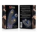 Vibrator IBIZA Thimble Finger Clit Stimulator & Vibrator, cu stimulare dubla, 10 functii de aspirare clitoridiana, 10 functii de vibratie, negru