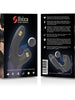 Vibrator IBIZA Thimble Finger Clit Stimulator & Vibrator, cu stimulare dubla, 10 functii de aspirare clitoridiana, 10 functii de vibratie, negru