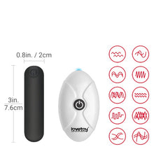 Chilot cu stimulator LOVETOY Vibe and Fuck, chilot cu logo decorativ, bullet vibrator inclus, funcții multiple de vibrare, control prin telecomandă M/L