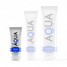 Lubrifiant AQUA Water Based, pe bază de apă, textură mătăsoasă, testat dermatologic, 50 ml