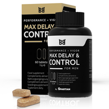 Capsule MAX Delay & Control, Blackbull by Spartan, pentru imbunatatirea performatelor sexuale si intarzierea ejacularii, 60 buc