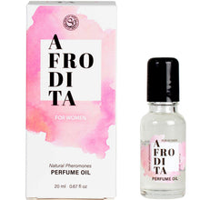 Esenta de parfum cu feromoni AFRODITA - SecretPlay, textura uleioasa, pentru femei, 20 ml