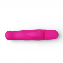 Vibrator mini dublu PRETTY LOVE Blithe, pentru stimularea vaginală și clitoridiană, 10 funcții de vibrație, culoarea roz, 12.7 cm