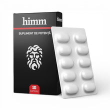 Capsule HIMM, pentru potență, erecții puternice și îmbunătățirea performanțelor intime, 10 buc