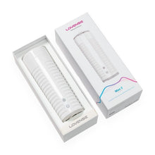 Masturbator automat LOVENSE Max 2, control prin aplicație, funcție de contracții 360º, vibrații nelimitate, silențios, alb
