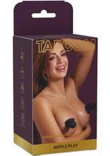 Ventuze vibratoare pentru sfârcuri TABOOM Vibrating Nipple Suckers, 7 funcții de vibrație, rezistente la apă, negru
