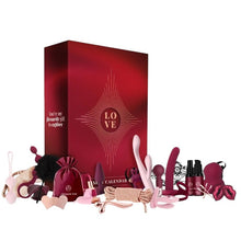 Set PLEASURE BOX Love Sexy Calendar, Advent pentru cupluri, conține jucării erotice, accesorii și cosmetice, 24 de surprize