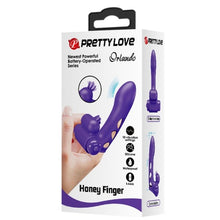 Vibrator Honey Finger PRETTY LOVE Orlando, 10 functii de vibratii