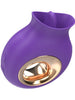 Stimulator clitoris INTENSE TULI, din silicon premium, 9 functii de vibratie, 9 functii de oscilatie, rezistent la apa IPX7, culoarea mov