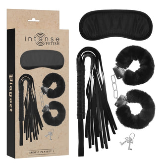 Set 3 jucarii erotice Intense Fetish, Playset 1, pentru jocuri în cuplu