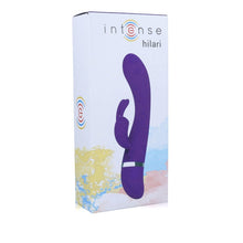 Vibrator INTENSE HILARI cu stimulator tip rabbit, 30 functii de vibratii