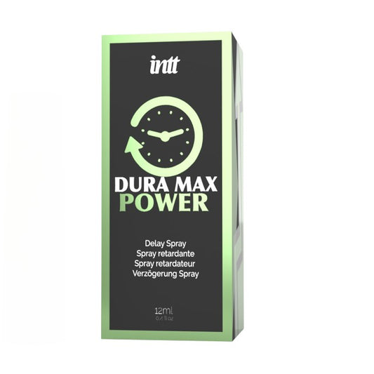 Spray INTT Dura Max Power Delay Spray, pentru întârzierea ejaculării - 12 ml
