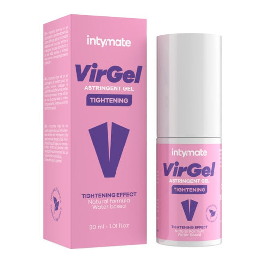 Gel intim INTYMATE VirGel Tightening, pentru strâmtarea vaginului și lubrifiere, formulă naturală, 30 ml
