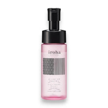 Spumă de curățare intimă IROHA Damask Rose & Geranium, PH echilibrat, ingrediente hidratante, aromă de trandafir și geranium, 150 ml