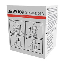 Ou JAMYJOB - Red edition EGG, pentru masturbare, rezistent la apa