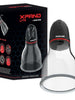 Pompa electrica pentru testicule JAMYJOB Xpand Lite, pentru stimulare si masaj testicular, 3 viteze ajustabile, transparenta