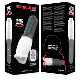 Simulator sex oral JAMYJOB - SPINJOB, electric, rotire 360 grade