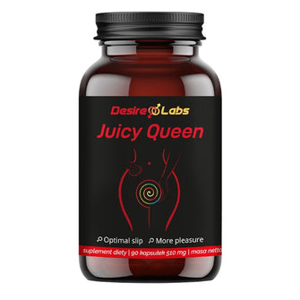 Capsule DesireLabs - JuicyQueen, pentru hidratarea mucoasei vaginale si cresterea libidoului feminin, 90 capsule