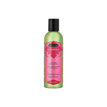 Ulei de masaj KAMASUTRA Naturals Strawberry Dreams, pentru masaj erotic, cu aromă de căpșuni, 59 ml