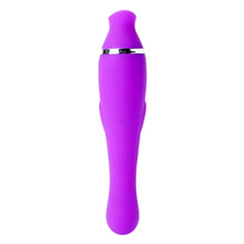 Vibrator stimulator Kelly Purple, cu 12 functii de vibrare si 8 moduri de aspirare, rezistent la apa