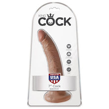 Dildo realistic KING COCK - REALISTIC PENIS, 17.5 cm