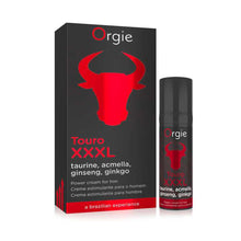 Crema ORGIE TOURO - XXXL, pentru erectii puternice si de durata, 15 ml