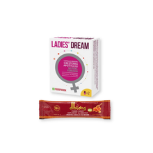Pachet pentru femei: Capsule afrodisiace LADIES DREAM, 2 buc + Supliment alimentar cu miere DIBLONG Power Honey, 10g, 1 plic