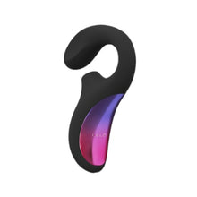 Vibrator LELO - Enigma, stimulare duala, 10 functii de vibrare, rezistent la apa, 17 cm, negru