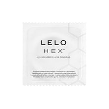 Prezervative LELO - HEX REENGINEERED, lubrifiante si rezistente, 54 mm, 1 cutie x 36 buc