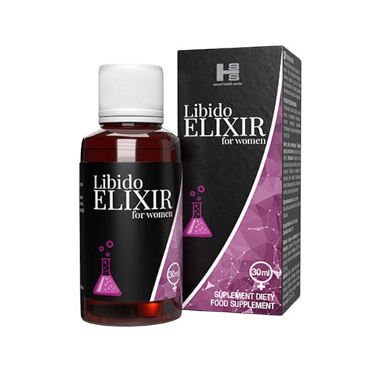 Picaturi afrodisiace premium Libido Elixir for Women, pentru cresterea libidoului femeilor, 100% natural, 30 ml
