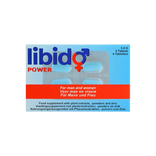 Capsule MORNINGSTAR Libido Power, pentru stimulare libido, energie și performanțe intime îmbunătățite, unisex, 4 bucăți