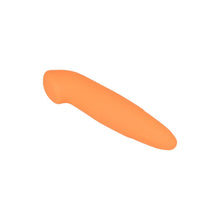 Vibrator LovingJoy - Mini G-Spot Orange, pentru stimulare interna si externa, 12.5 cm