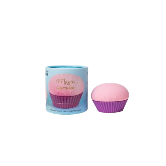 Jucarie sexuala Lola - Magic Cupcake, pentru stimularea clitorisului, 10 moduri de vibrare , rezistent la apa