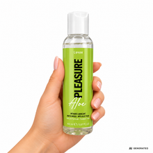 Lubrifiant LOVEE Aloe Pleasure, pe bază de apă, formulă naturală cu aloe vera, compatibil cu prezervative, 150 ml