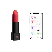 Vibrator bullet LOVENSE - EXOMOON, control prin aplicatie, 10 moduri presetate, selectabile direct de pe dispozitiv, culoarea negru si rosu, 11.50 cm