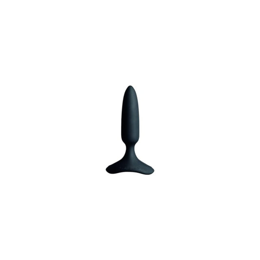 Plug anal LOVENSE - HUSH 2, control prin aplicatie, cu 10 functii de vibrare, 2.54 cm, culoarea negru(mic)